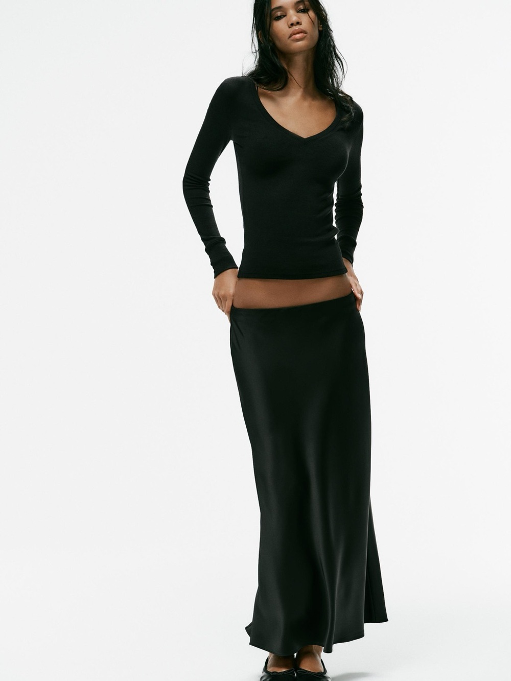 Zara maxi skirt
